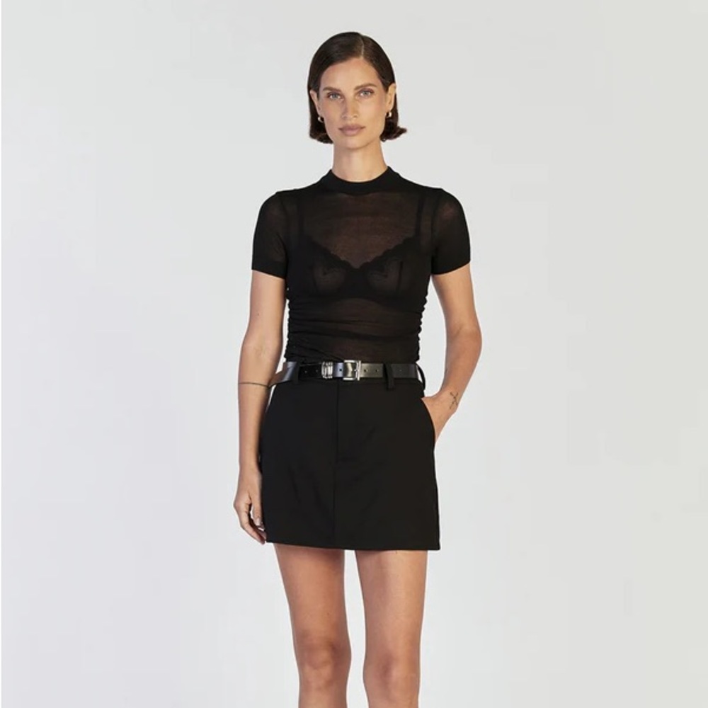 NWT Dissh Constance cap sleeved top - size s Retailed